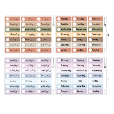 Hobonichi Cousin A5 Daily Page Date Covers|#A5DC-MAIN