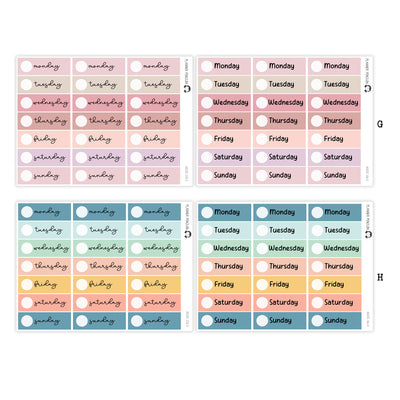 Hobonichi Cousin A5 Daily Page Date Covers|#A5DC-MAIN