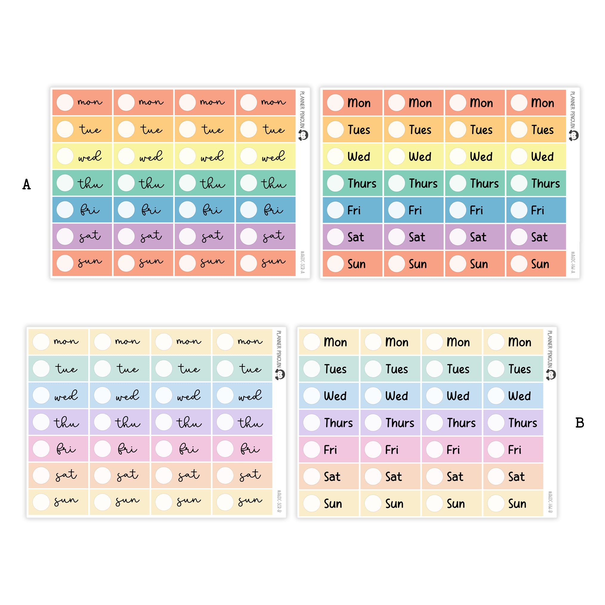 Hobonichi A6 Original Daily Page Date Covers|#A6DC-MAIN