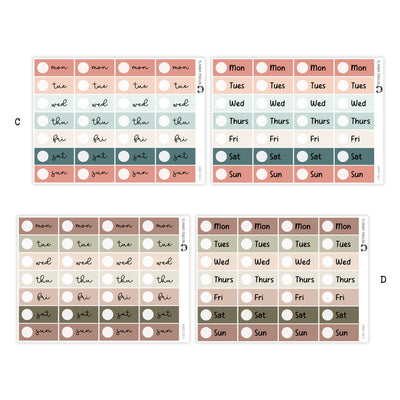 Hobonichi A6 Original Daily Page Date Covers|#A6DC-MAIN