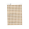 Wood Letter Tile Stickers - Junk journal Alphabet | Scrapbook // #AL-02