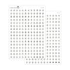 Letter Bead Alphabet Stickers // #AL-03