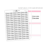 Fold Clothes Checkbox Text Stickers