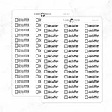 Declutter Checkbox Text Stickers