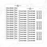 Run Errands Checkbox Text Stickers