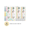 Spring Blooms - Daily Kit - Hobonichi Cousin A5 , A6 orginial Techo // #DK-02
