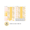 Pink Lemonade - Daily Kit - Hobonichi Cousin A5 , A6 orginial Techo // #DK-12