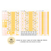 Pink Lemonade - Daily Kit - Hobonichi Cousin A5 , A6 orginial Techo // #DK-12