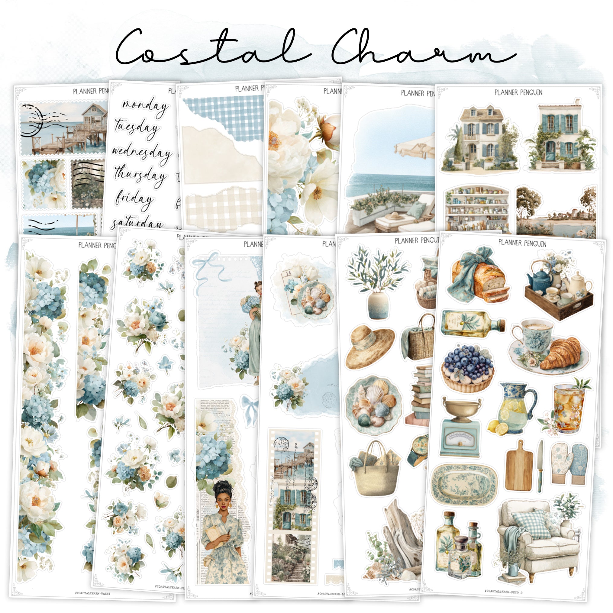 Coastal Charm - Decorative Kit
