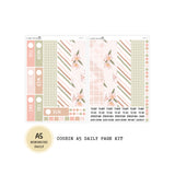 Summer Vibes - Daily Kit - Hobonichi Cousin A5 , A6 original Techo