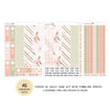 Summer Vibes - Daily Kit - Hobonichi Cousin A5 , A6 orginial Techo // #DK-19