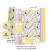 Lemon Twist - Daily Kit - Hobonichi Cousin A5 , A6 orginial Techo // #DK-20