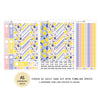 Lemon Twist - Daily Kit - Hobonichi Cousin A5 , A6 orginial Techo // #DK-20