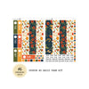 Foxy Fall  - Daily Kit - Hobonichi Cousin A5 , A6 orginial Techo // #DK-22