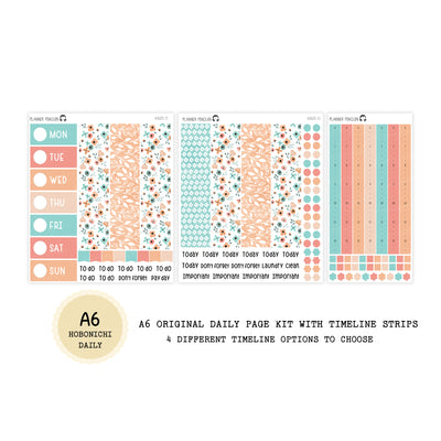 Joy - Daily Kit - Hobonichi Cousin A5 , A6 orginial Techo // #DK-25