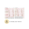 Boss - Daily Kit - Hobonichi Cousin A5 , A6 orginial Techo // #DK-36