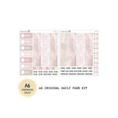 Boss - Daily Kit - Hobonichi Cousin A5 , A6 orginial Techo // #DK-36