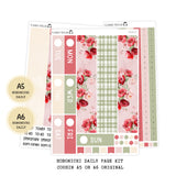 Sweet Summer - Daily Kit - Hobonichi Cousin A5 , A6 orginial Techo // #DK-69