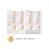 Ice Cream - Daily Kit - Hobonichi Cousin A5 , A6 orginial Techo // #DK-70