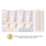 Ice Cream - Daily Kit - Hobonichi Cousin A5 , A6 original Techo