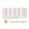 Ice Cream - Daily Kit - Hobonichi Cousin A5 , A6 orginial Techo // #DK-70