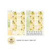 Sunny Bee - Daily Kit - Hobonichi Cousin A5 , A6 orginial Techo // #DK-71