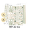 Winter Cottage - Daily Kit - Hobonichi Cousin A5 , A6 orginial Techo // #DK-78
