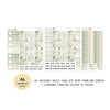Winter Cottage - Daily Kit - Hobonichi Cousin A5 , A6 orginial Techo // #DK-78