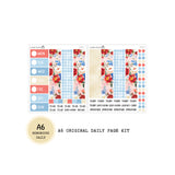 French Riviera - Daily Kit - Hobonichi Cousin A5 , A6 original Techo