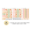 Peach Farm - Daily Kit - Hobonichi Cousin A5 , A6 orginial Techo // #DK-83