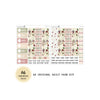 Countryside - Daily Kit - Hobonichi Cousin A5 , A6 orginial Techo // #DK-86