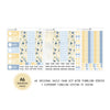 Sunbloom - Daily Kit - Hobonichi Cousin A5 , A6 orginial Techo // #DK-87