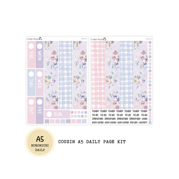 Daydream - Daily Kit - Hobonichi Cousin A5 , A6 orginial Techo // #DK-88
