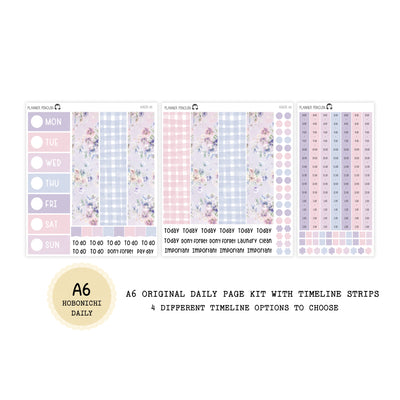 Daydream - Daily Kit - Hobonichi Cousin A5 , A6 orginial Techo // #DK-88