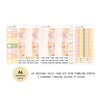 Sunkissed - Daily Kit - Hobonichi Cousin A5 , A6 orginial Techo // #DK-89