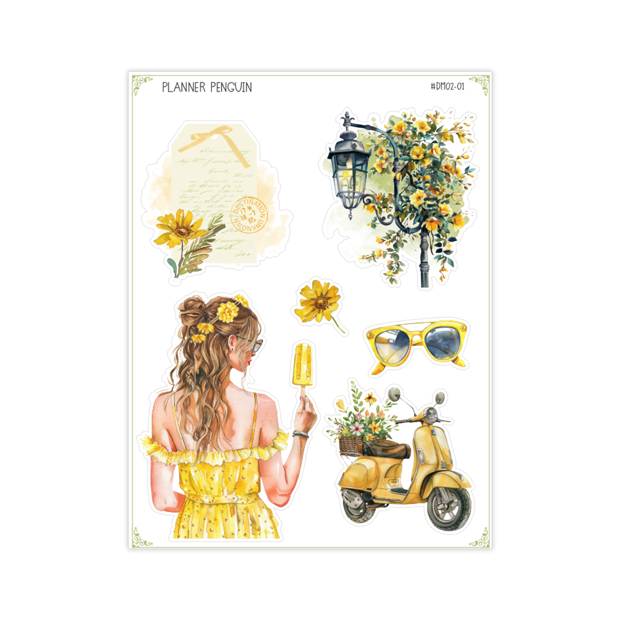 Summer City - Journaling Deco kit