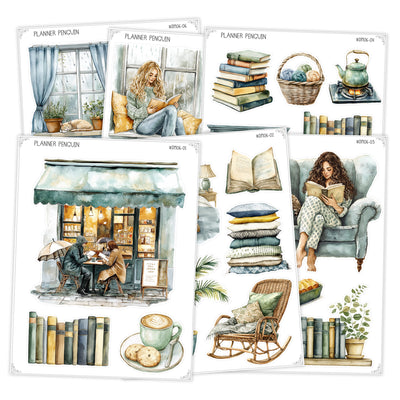 Cozy Reads- Dainty Deco kit | #DM06