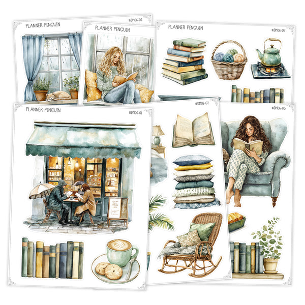 Cozy Reads- Dainty Deco kit | #DM06