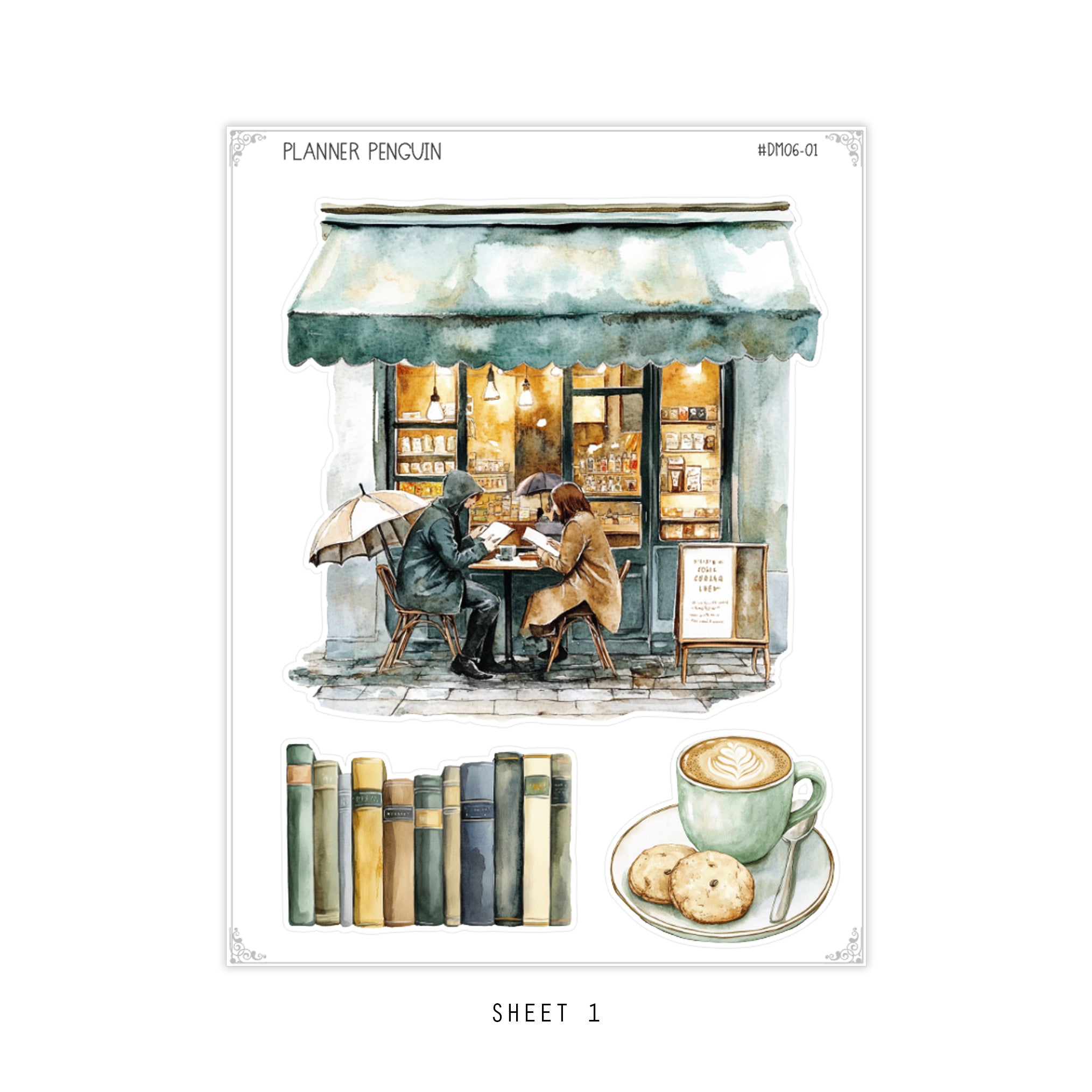 Cozy Reads- Dainty Deco kit