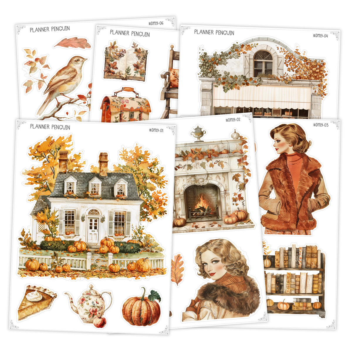 Vintage Autumn - Dainty Deco kit