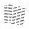 Chores - Chunky Script Stickers // #DS-08