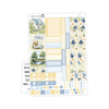 Sunbloom Hobonichi Cousin A5 Weekly Sticker Kit // #HC-87