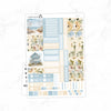 Ocean Breeze Hobonichi Cousin A5 Weekly Sticker Kit // #HC-57