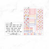 Dreamy Floral Hobonichi Cousin A5 Weekly Sticker Kit // #HC-59