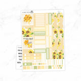 Sunny Bee Hobonichi Cousin A5 Weekly Sticker Kit // #HC-71