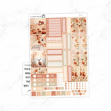Rustic Autumn Hobonichi Cousin A5 Weekly Sticker Kit // #HC-72