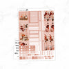 Cozy Fall Hobonichi Cousin A5 Weekly Sticker Kit // #HC-73