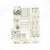 Winter Cottage Hobonichi Cousin A5 Weekly Sticker Kit // #HC-78