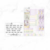 Honey Lavender Hobonichi Cousin A5 Weekly Sticker Kit // #HC-79