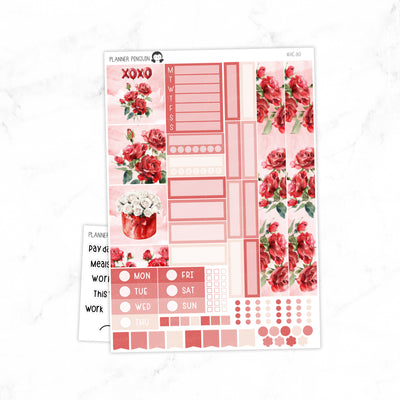 Xoxo Hobonichi Cousin A5 Weekly Sticker Kit // #HC-80